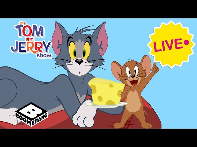 🔴 LIVE: Tom and Jerry | 1 Hour Compilation | The Tom & Jerry Show | Boomerang TV