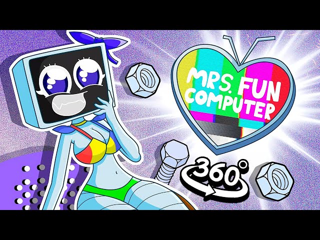 Incredibox Sprunki, But Sprunki MRS.FUN COMPUTER Animated Series Intro in 360° VR