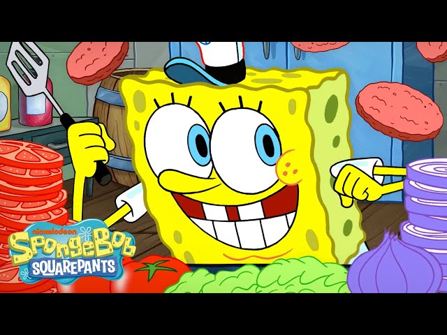 SpongeBob Be COOKIN' 🔥 | 60 Minute Compilation | @SpongeBobOfficial