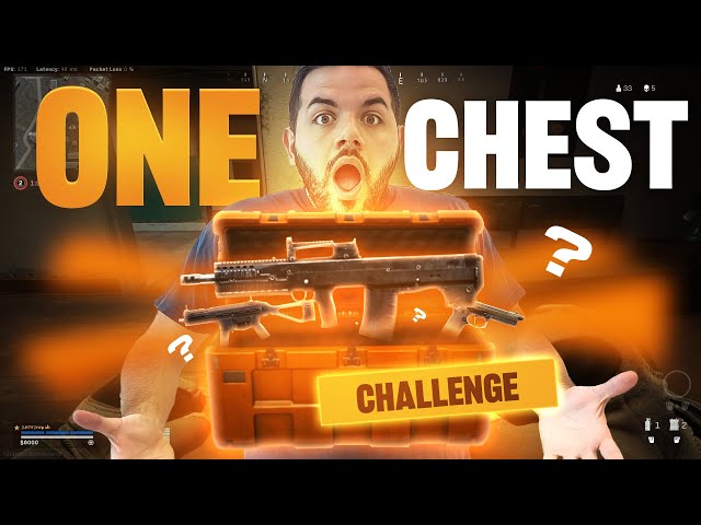 The *ONE CHEST* Challenge in Warzone...