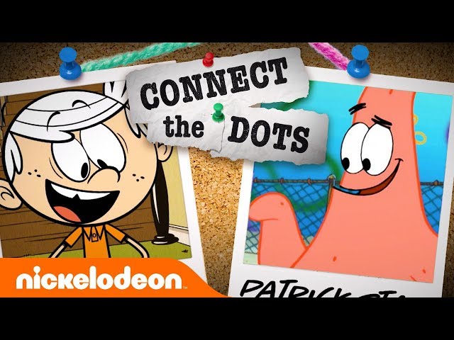 How to Get From Lincoln Loud ➡️ to Patrick Star! 🧠 Connect the Dots | Nick