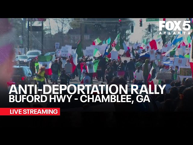 WATCH LIVE: Anti-deportation rally in Georgia