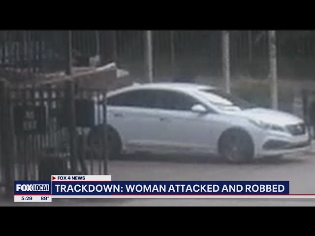 Trackdown: Help find man who robbed Dallas woman before running her over