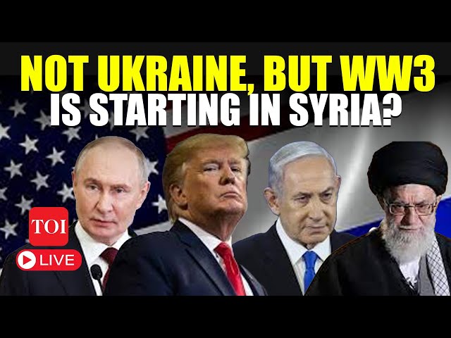 LIVE | World War III In Syria? Russia, Iran, Israel Fighters Enter Conflict | Turkey, U.S. Next?