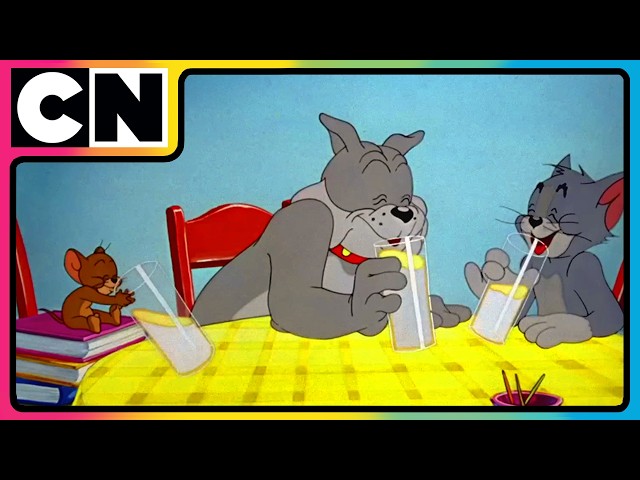 Tom and Jerry 😺🐭| Enemies Turned Dinner Buddies? 🤔 | Cat And The Mouse 😍| Watch Cartoon | @cnindia