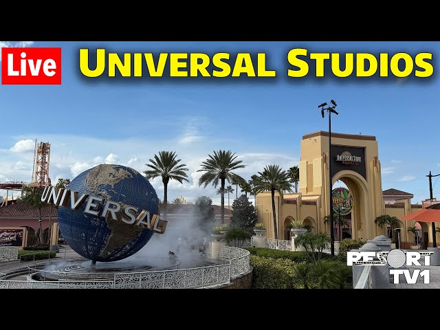 🔴Live: Magical Monday at Universal Studios - Harry Potter, Mardi Gras, Shopping & More