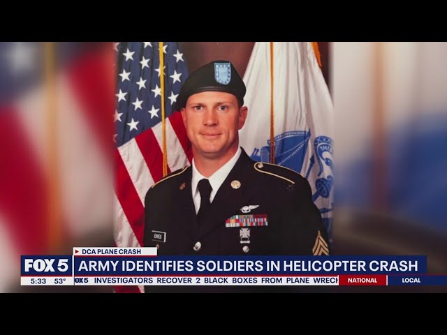 Maryland soldier among those killed in Black Hawk helicopter crash