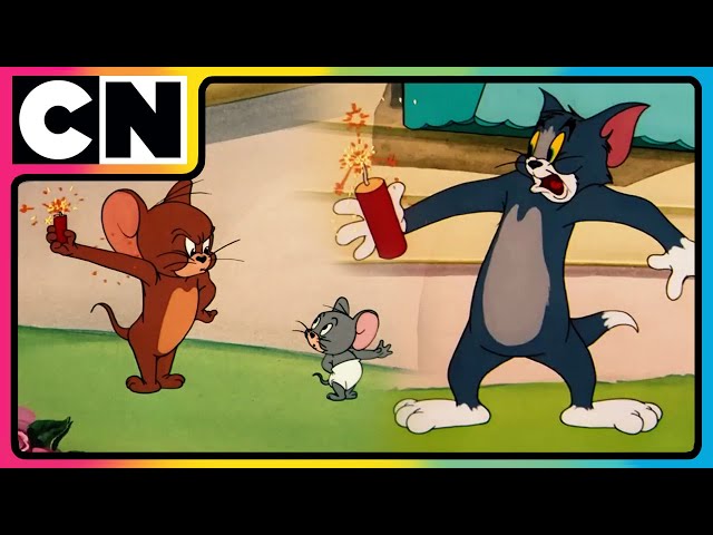 Tom & Jerry 😺🐭| Nibbles’ Diwali Surprise for Tom! 🧨🤪| Cartoon for Kids | #diwalispecial | @cnindia