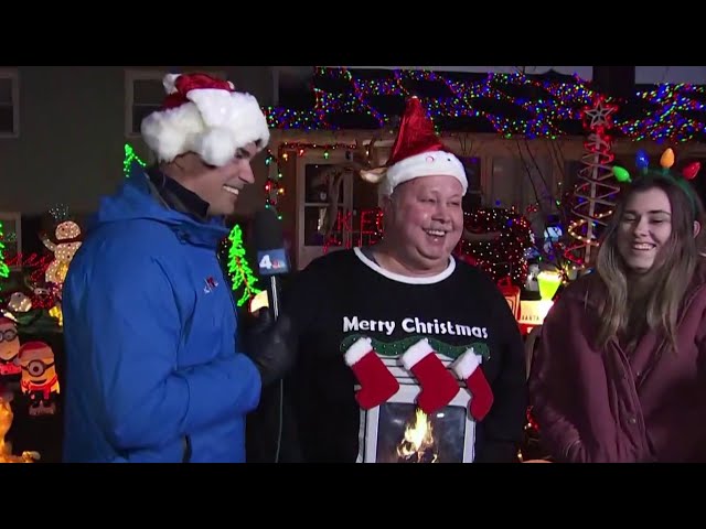 How one Centreville family's holiday décor became a community staple | NBC4 Washington