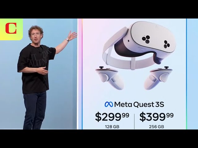 Mark Zuckerberg Reveals the Meta Quest 3S VR Headset at Meta Connect 2024