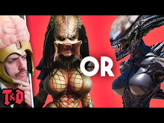 Would you rather smash Alien or Predator? | BIG BRAIN