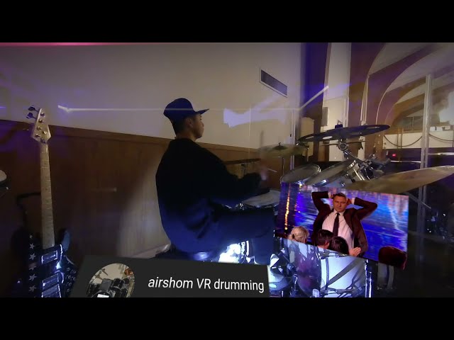 VR180 Airshom - Donchez Wiggle Wine Drum Cover