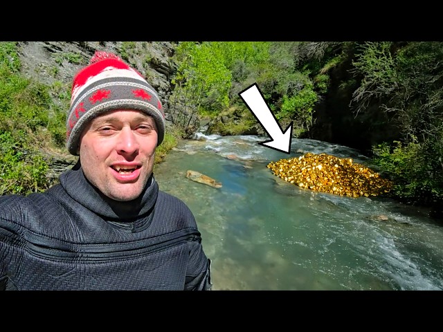 Diver Discovers GOLD Filled Crack In Remote New Zealand!