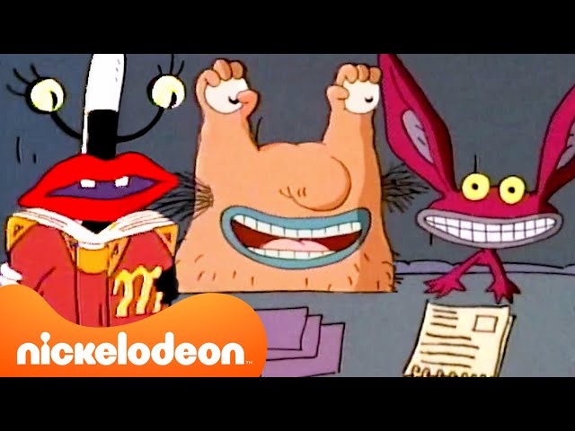 Back To School with MONSTERS! 😈 | Aaahh!!! Real Monsters | @Nicktoons