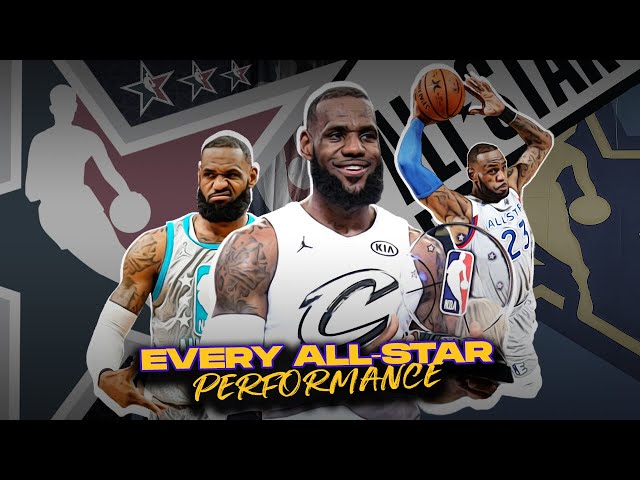 LeBron James: Every Single All-Star Game Highlight | ASGOAT!  🌟 (2005-2023)