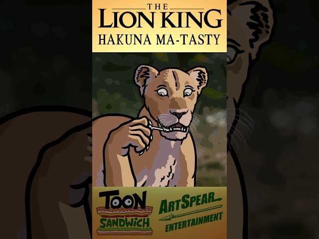 Lion King first date fail - TOON SANDWICH #funny #lionking #disney #animation #parody #lion