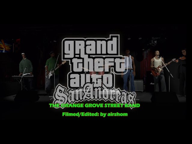 GTA San Andreas CJ Rap - Grove Street Band - VRCHAT airshom