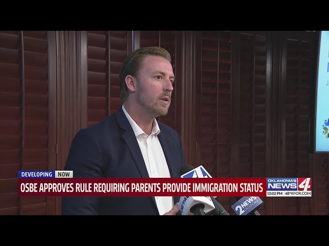 OSBE approves rule requiring parents provide immigration status