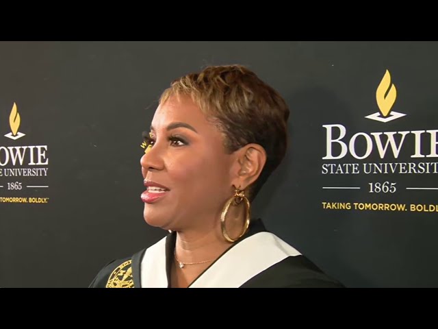 ‘Step into the newness’: MC Lyte gives Bowie State commencement speech | NBC4 Washington