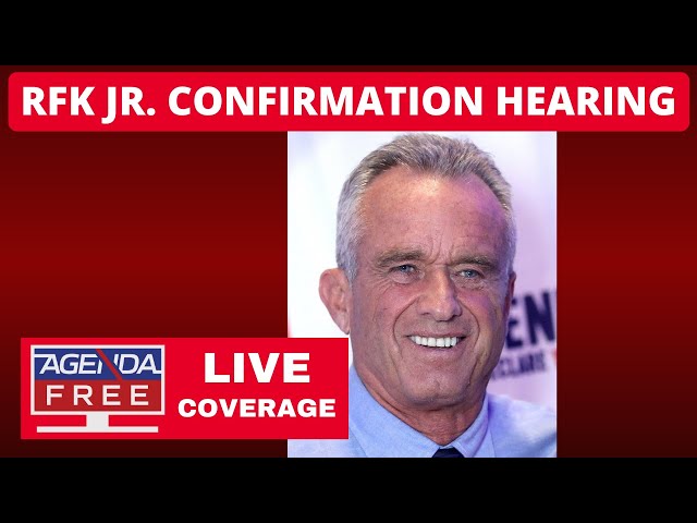 Robert F. Kennedy Jr. (RFK Jr.) Confirmation Hearing - LIVE Breaking News Coverage