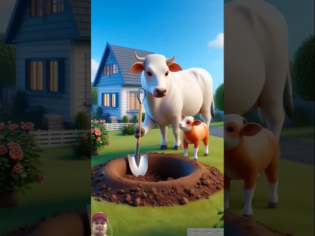 #cow #cartoon #animals #animation #ai #yuotubeshorts #yuotubeshortsvideo #animals #viralvideo