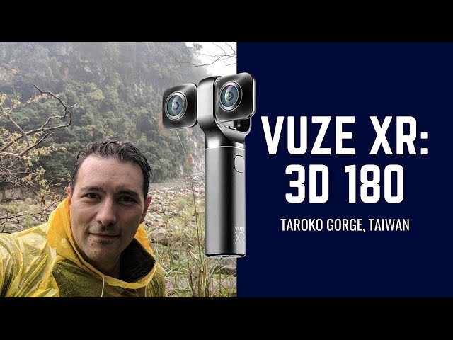 Vuze XR 180° 3D Footage (No Stabilization) - Taroko Gorge National Park, Taiwan