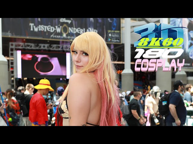 3DVR180 8K60 Cosplay at Anime Expo, AX2022, Owolittlespoonz, コスプレ VR 180