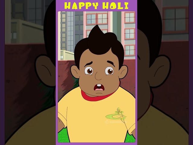 Mighty Raju #happyholi #shorts #cartoon #kids