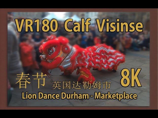 Lion Dance Durham City UK 1st February 2025