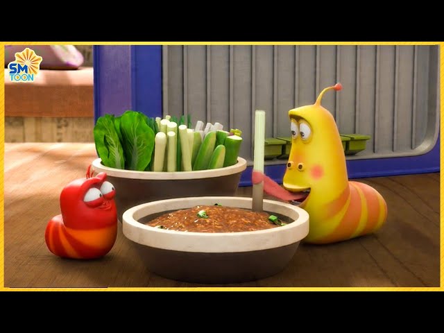 LARVA | Eat Soup | CARTOON MOVIE FOR LIFE |THE BEST OF CARTOON | YELLOW & RED