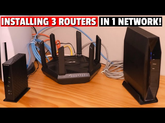 HOW TO CONNECT MULTIPLE  ROUTERS IN 1 NETWORK -  HOME NETWORKING FOR  BEGINNERS 2024