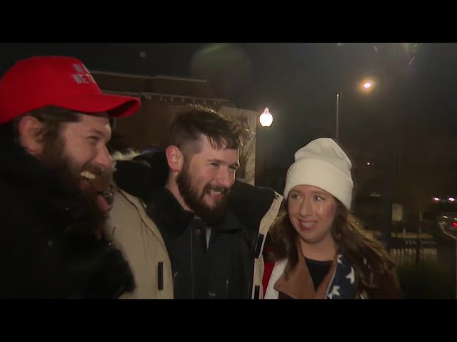 Jan. 6 inmates and supporters celebrate outside DC jail after release  | NBC4 Washington