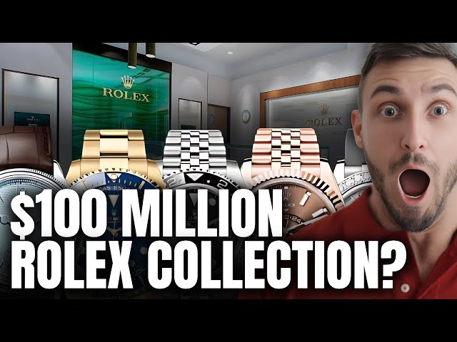 Exploring Dubai’s $100M Rolex Collection — Shocking Watch Obsession