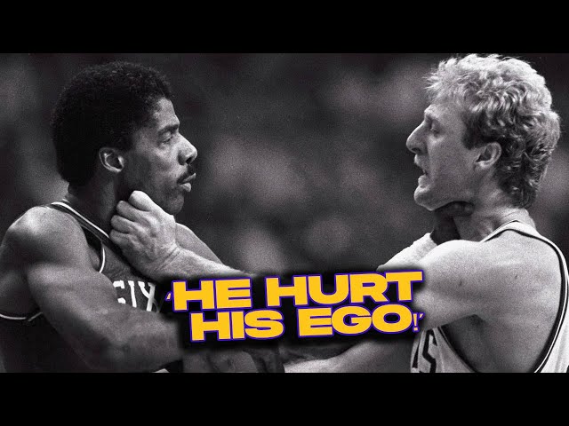 How Larry Bird's ENDLESS Trash Talk Made Dr. J Brutally Attack Him 😲