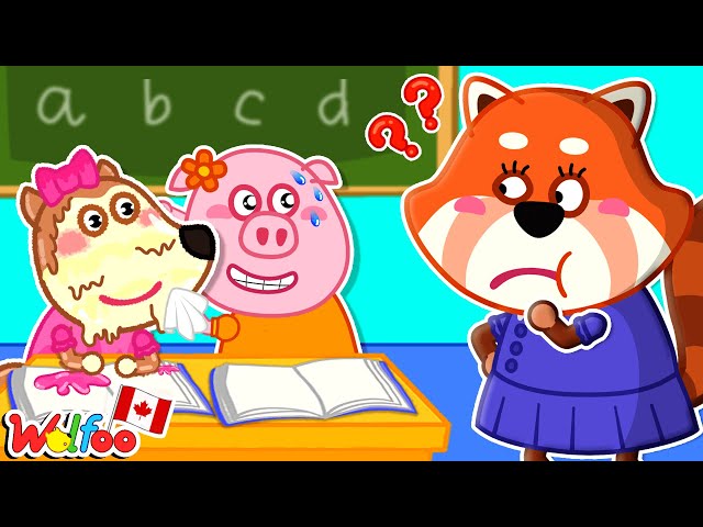 When You Wanted to Skip School 😳 Real or Cake? 🍰 Good Manner For Kids 🇨🇦 Wolfoo Kids Cartoon