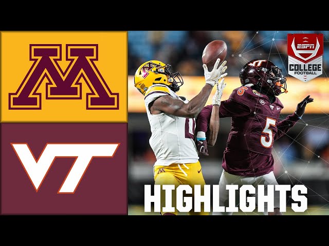 Duke’s Mayo Bowl: Minnesota Golden Gophers vs. Virginia Tech Hokies | Full Game Highlights