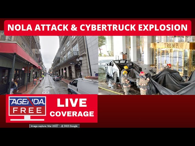 New Orleans Truck Attack & Cybertruck Explosion at Trump Hotel in Las Vegas - LIVE News Coverage