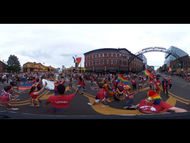 WATCH: 360 degree video from 2019 Stonewall Columbus Pride Parade