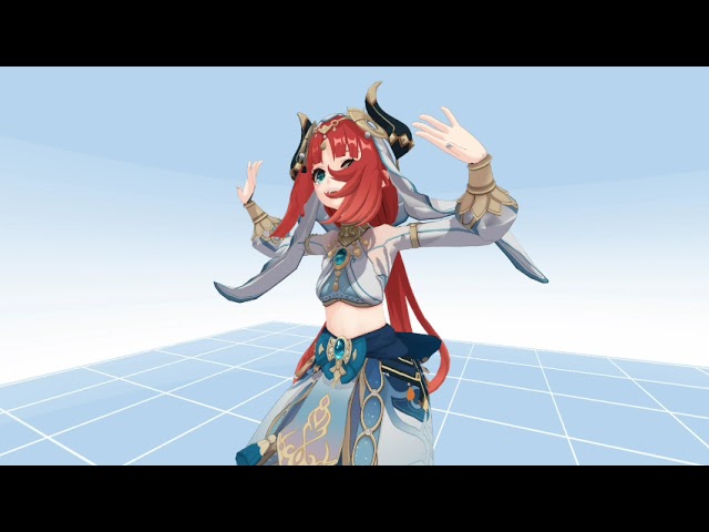 【VR180】ビビデバ by ニィロウ【原神 MMD 8K】 M injected