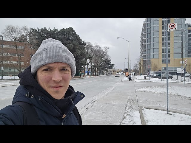 Toronto LIVE:  Coldest day of the year... on Sheppard in North York