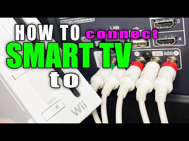 Connect Wii to Smart tv Component setup 2022