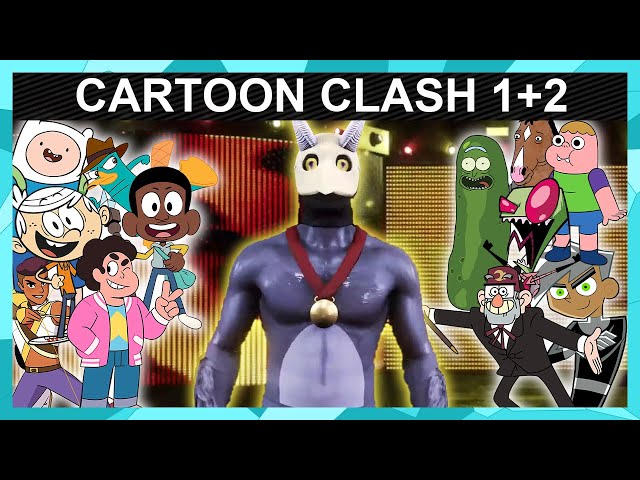 Deciding BEST CARTOON! 💥Cartoon Clash Episodes 1+2💥 Nickelodeon, Cartoon Network, Parody Crossover!