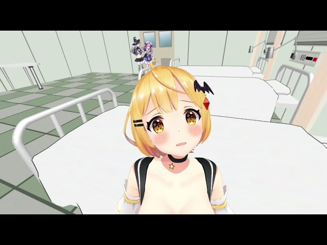 【VR180】キスドレイン メルちょこ【Hololive MMD】3D VR 8K