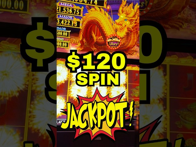 ANOTHER $120 SPIN BONUS ON LION LINK GETS THE JOB DONE FOR A JACKPOT #shorts #fyp #casino