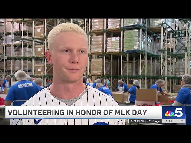 Hundreds volunteer at Greater Chicago Food Depository on MLK Day