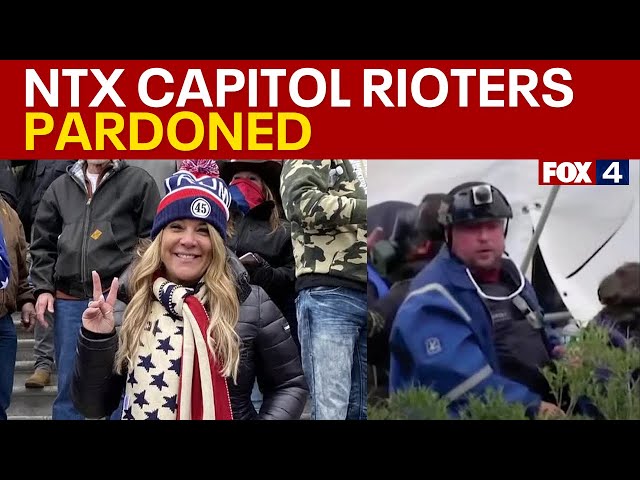 Capitol rioters from North Texas pardoned by Trump