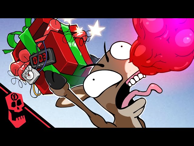 Rudolph kills Santa