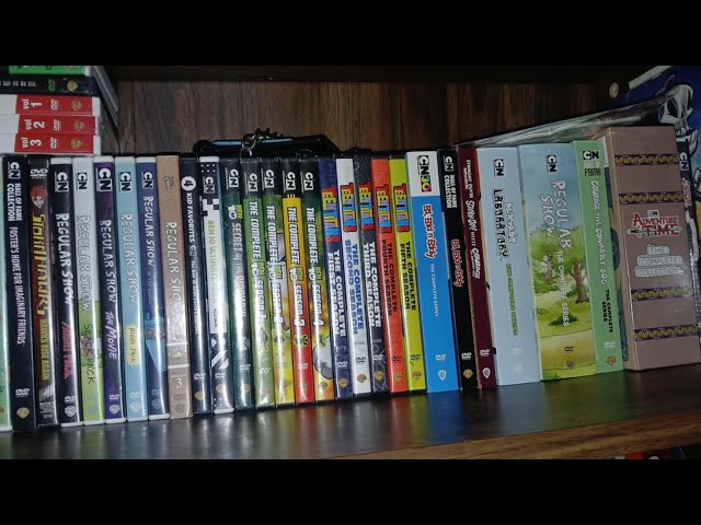 Cartoon network dvd collection  2025 nickelodeon dvd collection part one