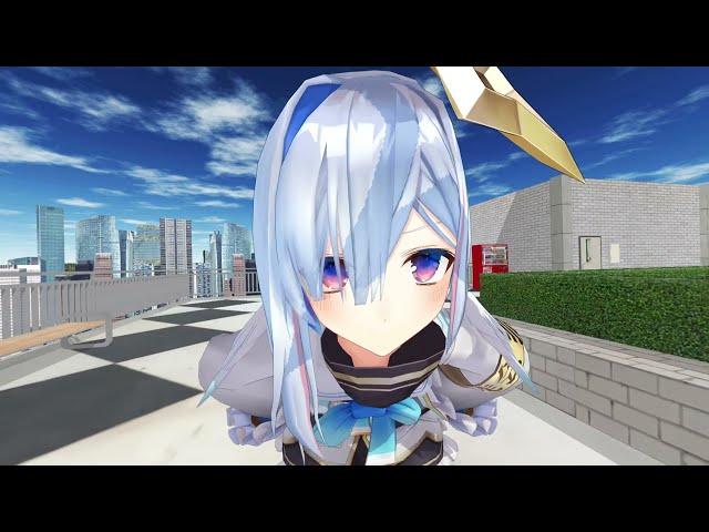 【VR180】Where are you looking !? by Amane Kanata 【8K Hololive MMD】