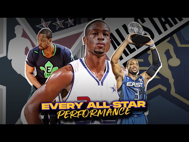 Dwyane Wade: Every Single All-Star Game Highlight 🌟 (2005-2014, 2016, 2019)